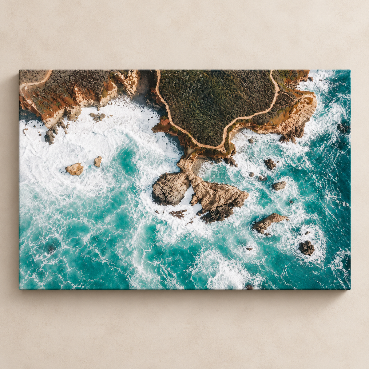 Tidal Memory - Horizontaal canvas