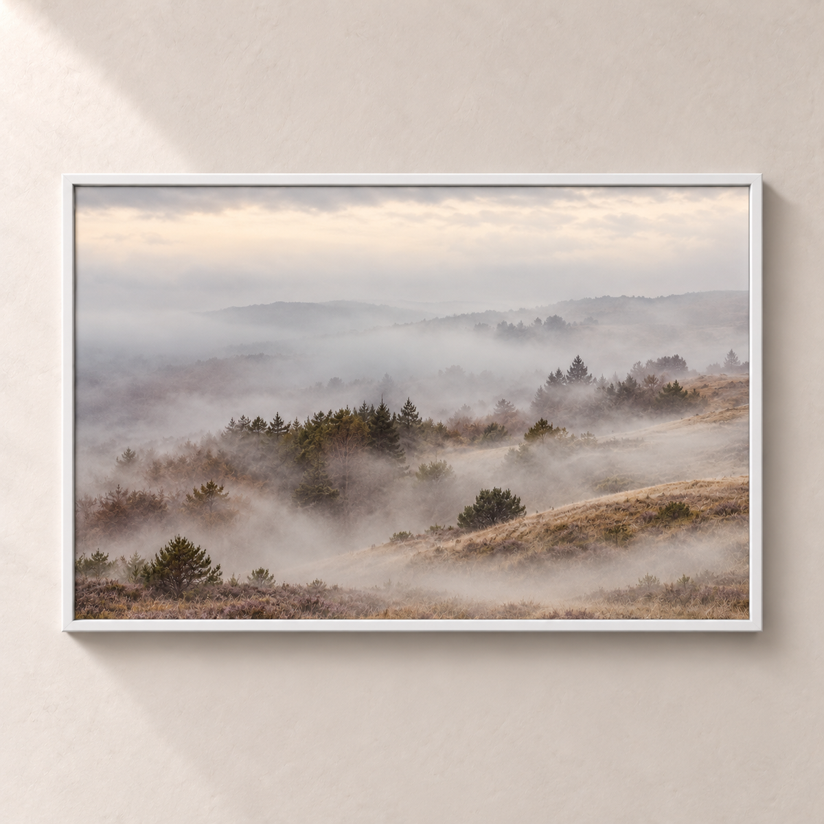 Where the Mist Settles - Horizontale poster