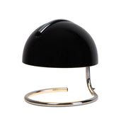 Handcrafted Black Glass Table Lamp - Timeless Artisan Design