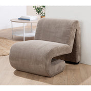 Poltrana upholstered armchair beige