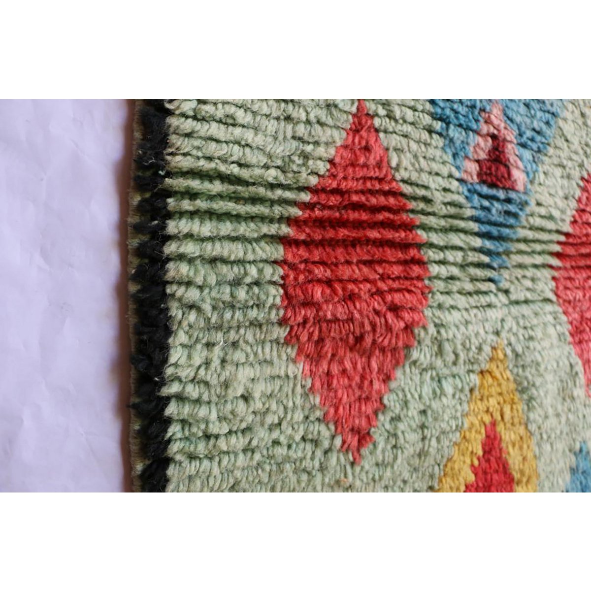 Handcrafted Luxury Berber Wool Carpet in Timeless Design