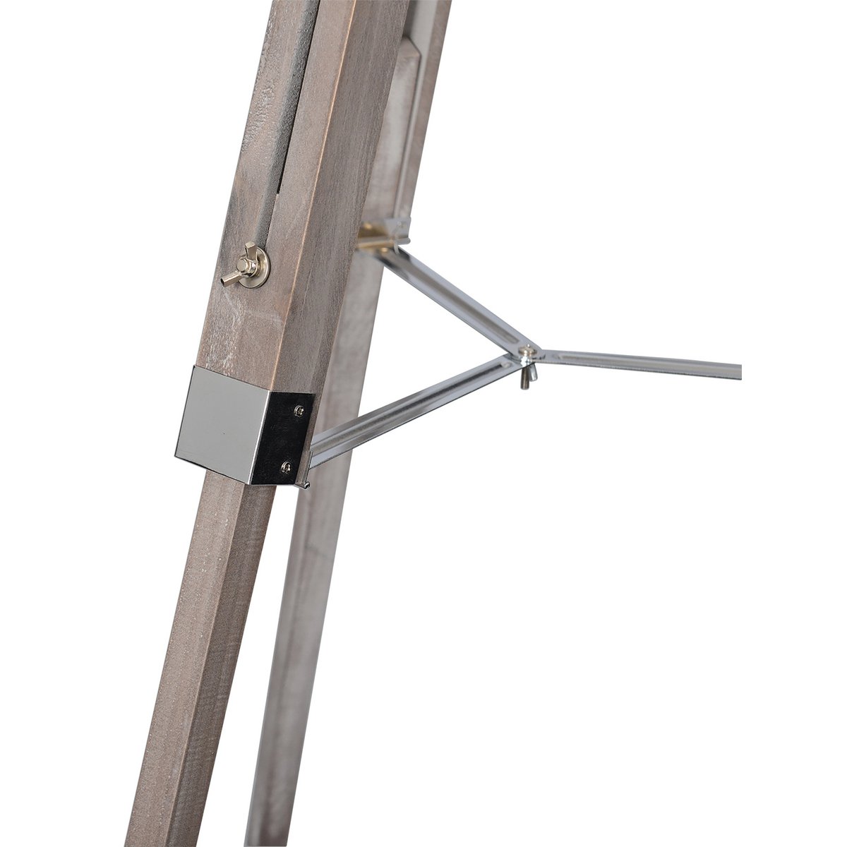 Premium handgemaakte driepotige staande lamp in natuurlijk design