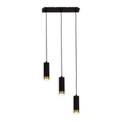 Tijdloze handgemaakte zwarte metalen hanglamp - Artisan Design