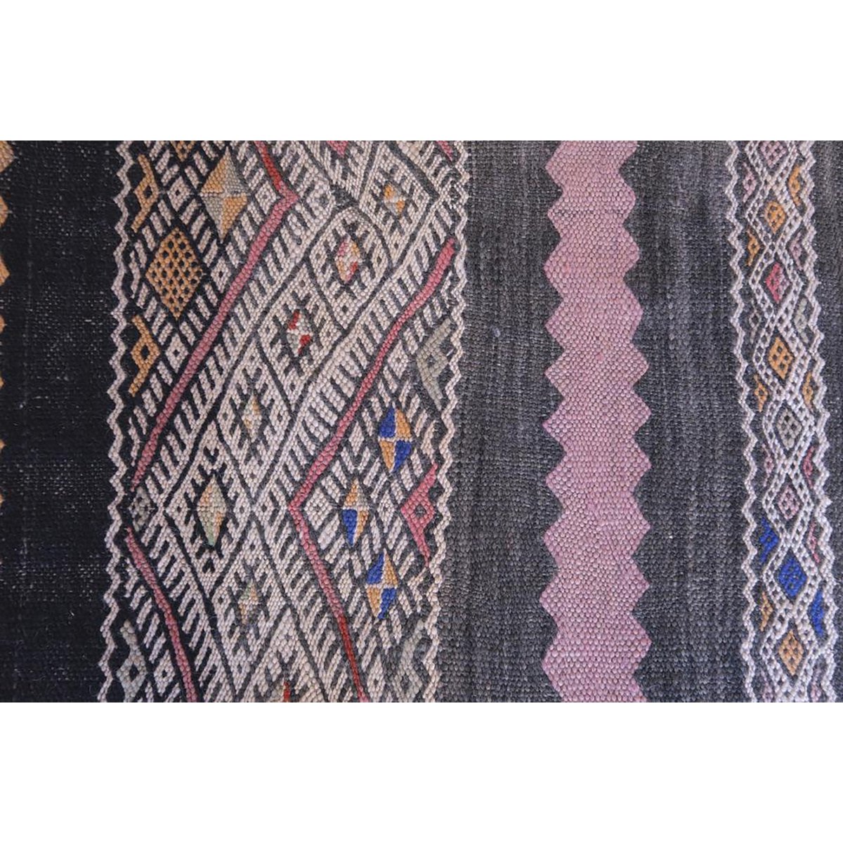 Handcrafted Moroccan Berber Kilim Carpet in Premium Wool