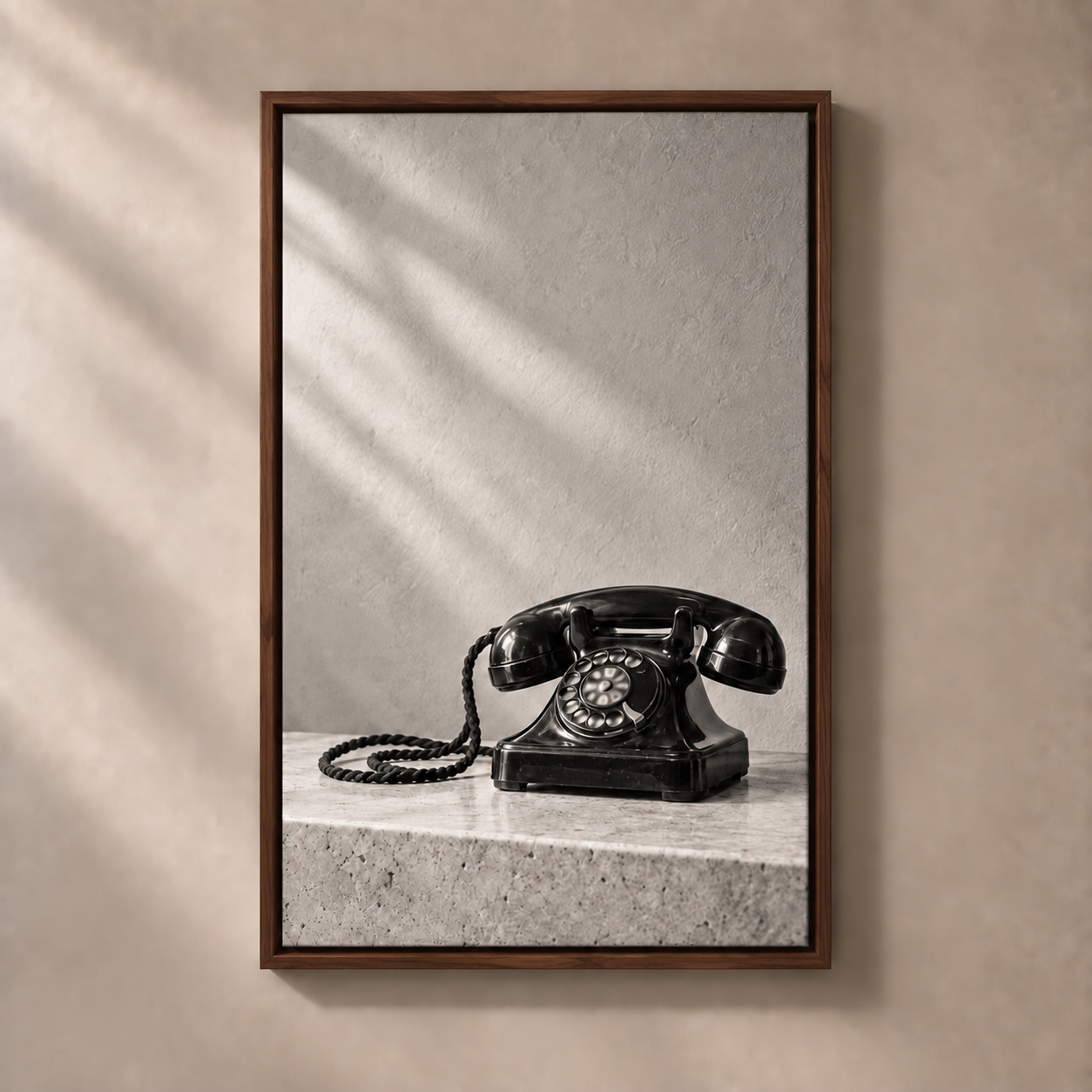 FNR frame preview walnut | A Call Remembered
