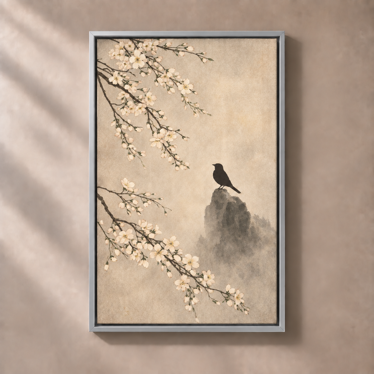 FNR frame preview silver | Blossom on Stone
