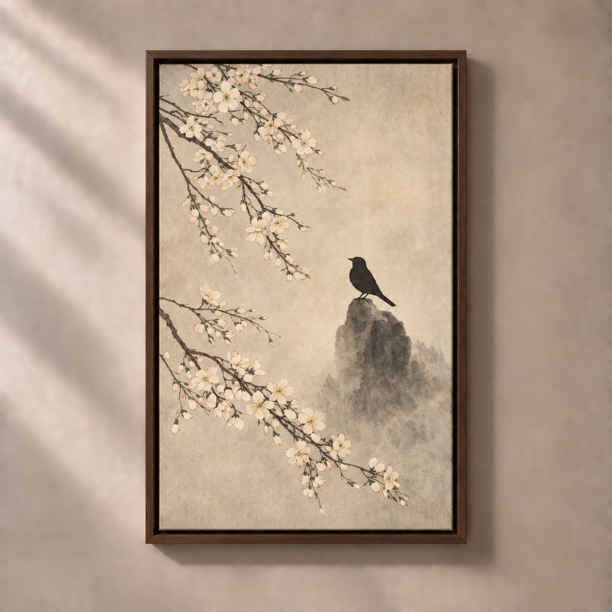 FNR frame preview walnut | Blossom on Stone