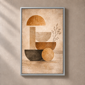 FNR frame preview silver | Geometric Earth Harmony
