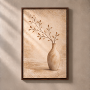 FNR frame preview walnut | Geometric Earth Harmony No.2