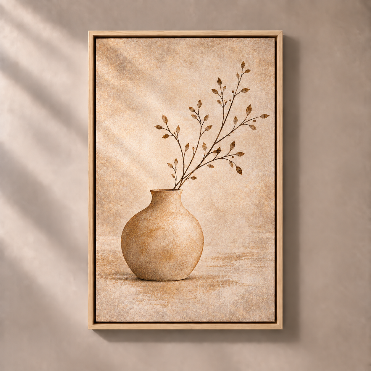 FNR frame preview natural | Geometric Earth Harmony No.3