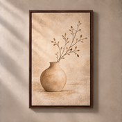 FNR frame preview walnut | Geometric Earth Harmony No.3