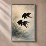 FNR frame preview silver | Golden Ink Koi