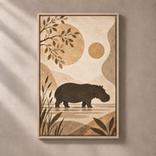 FNR frame preview natural | Hippo in Still Waters