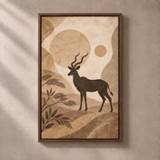 FNR frame preview walnut | Kudu in the Evening Hush