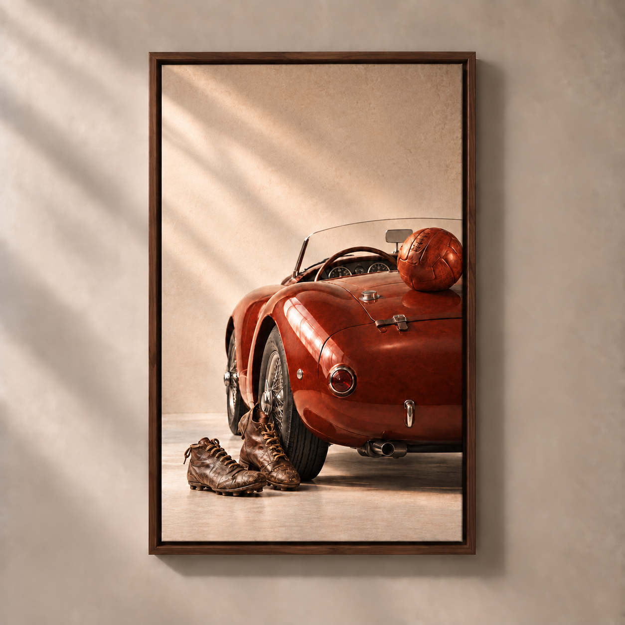 FNR frame preview walnut | Leather Legends