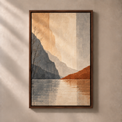 FNR frame preview walnut | Quiet Reflection No.2