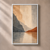 FNR frame preview white | Quiet Reflection No.2