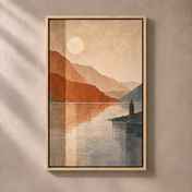 FNR frame preview natural | Quiet Reflection No.3