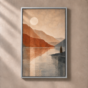 FNR frame preview silver | Quiet Reflection No.3
