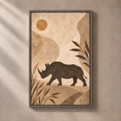 FNR frame preview oak | Rhino Across the Dust