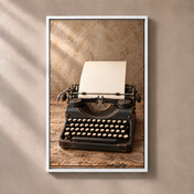 FNR frame preview white | The Letterpress Atelier