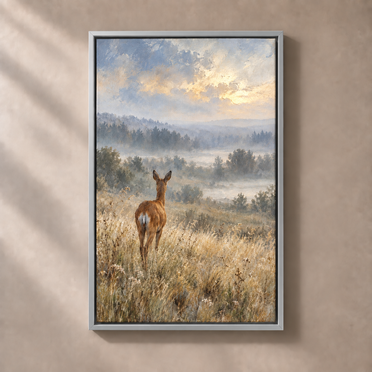 FNR frame preview silver | The Quiet Visitor