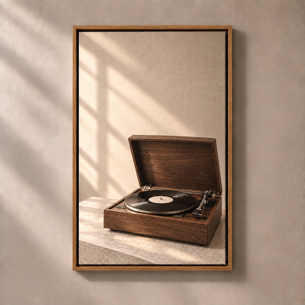 FNR frame preview oak | When Records Waited