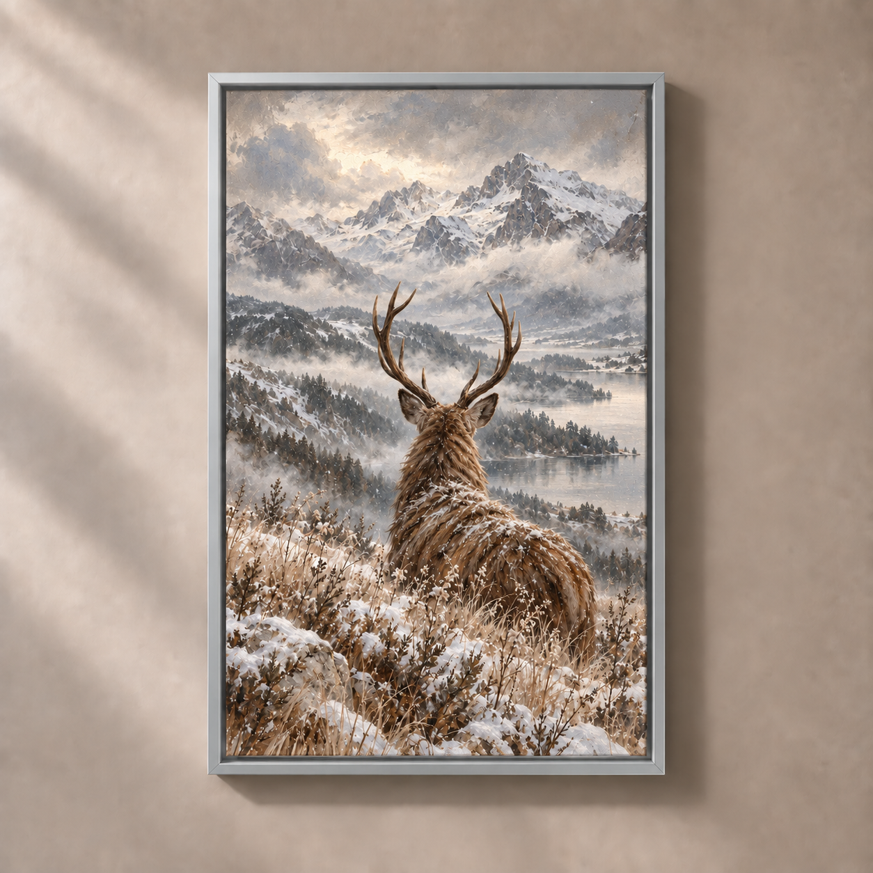 FNR frame preview silver | Where winter holds still