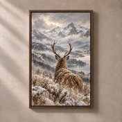 FNR frame preview walnut | Where winter holds still