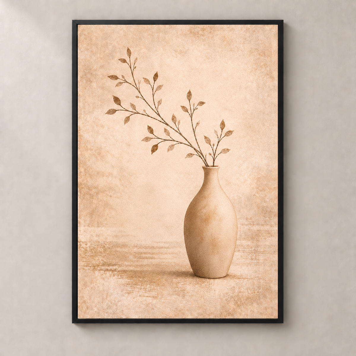 Geometric Earth Harmony No.2 - Poster