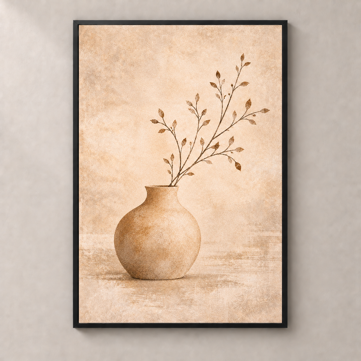 Geometric Earth Harmony No.3 - Poster