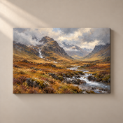 Glencoe Quiet Valley horizontal canvas standalone
