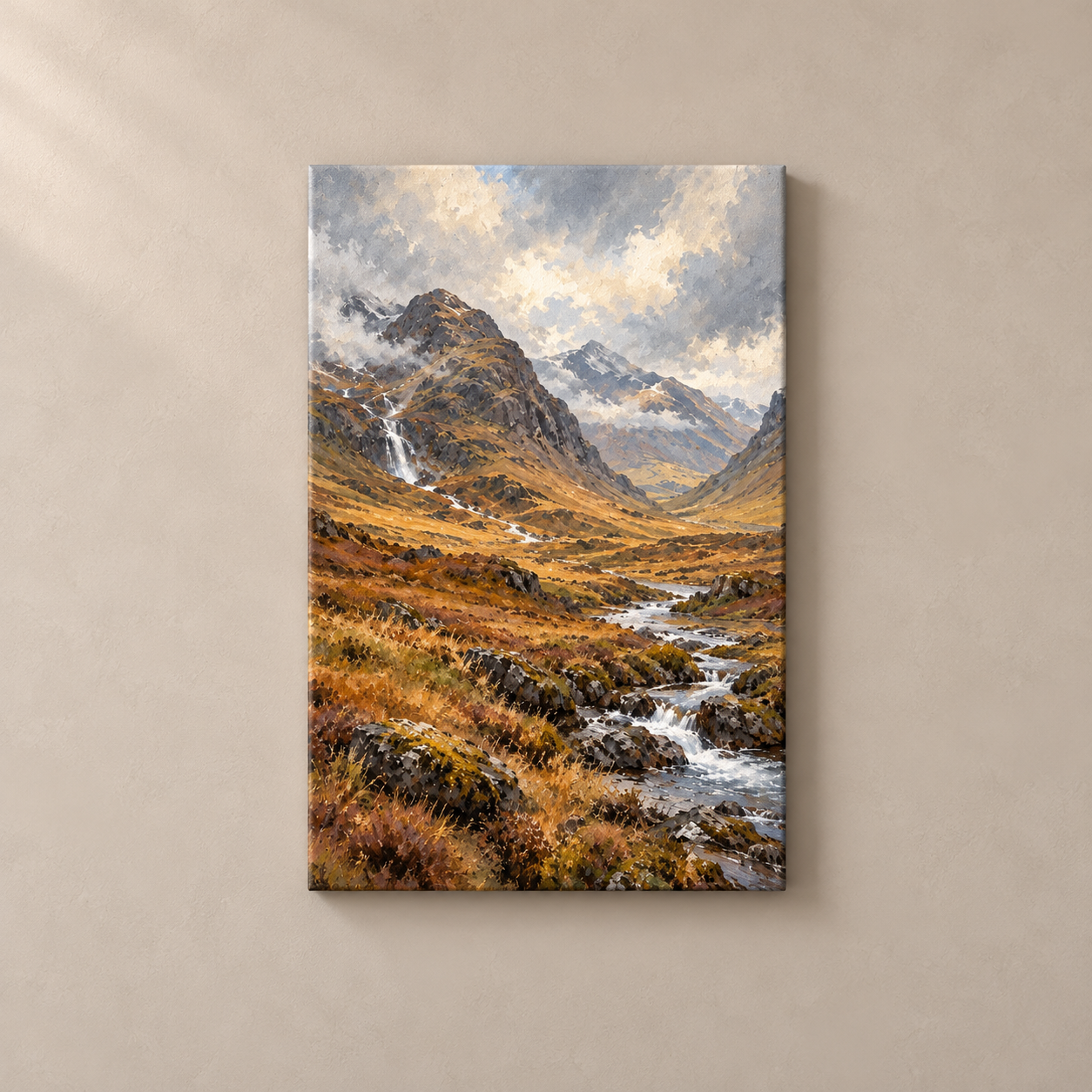 Glencoe Quiet Valley vertical canvas standalone