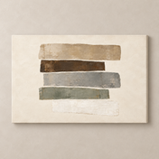 Intervals in Stone horizontal canvas standalone mockup