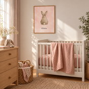Little Rabbit posterugc with example name Olivia