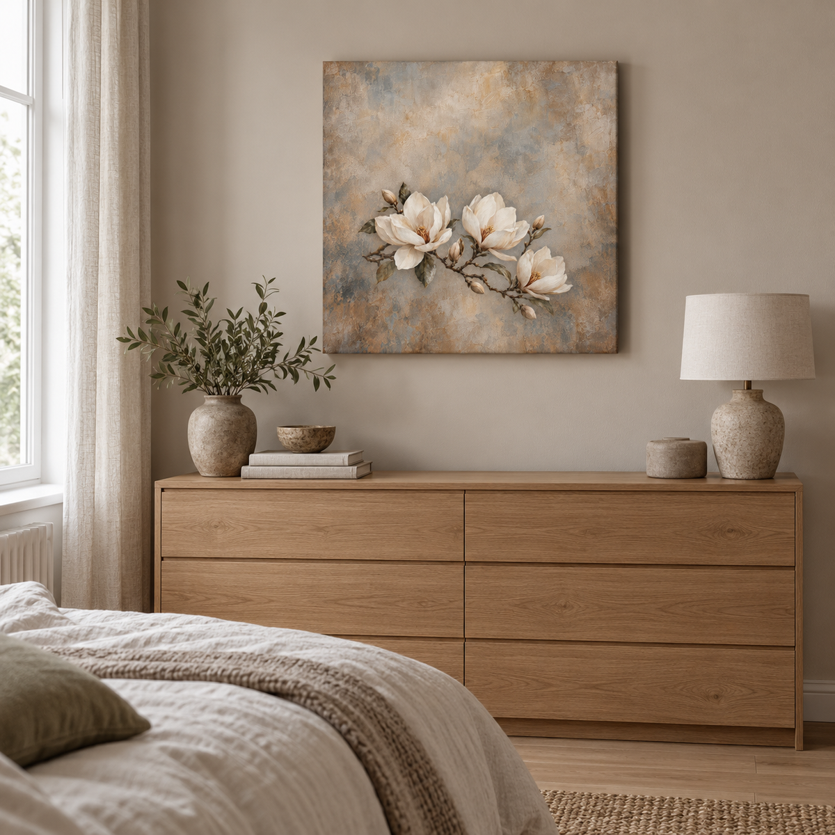 Magnolia Softness - Lienzo