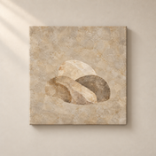 Mineral Arc frameless square canvas