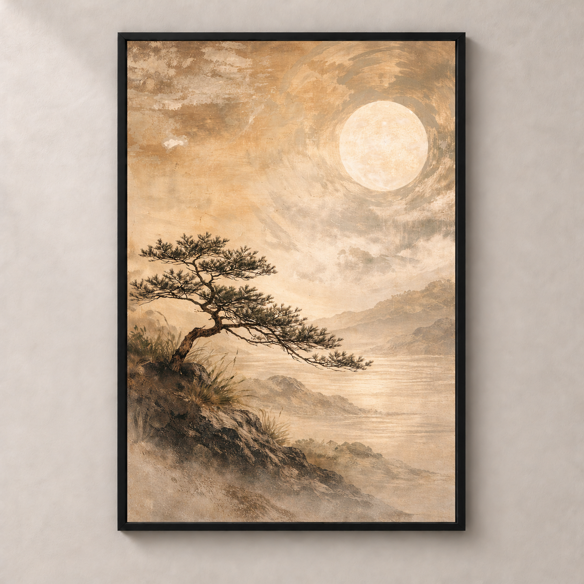 Moonlit Pine - Poster