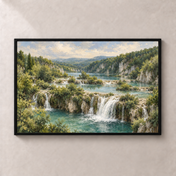 Plitvice Still Waters horizontal poster standalone