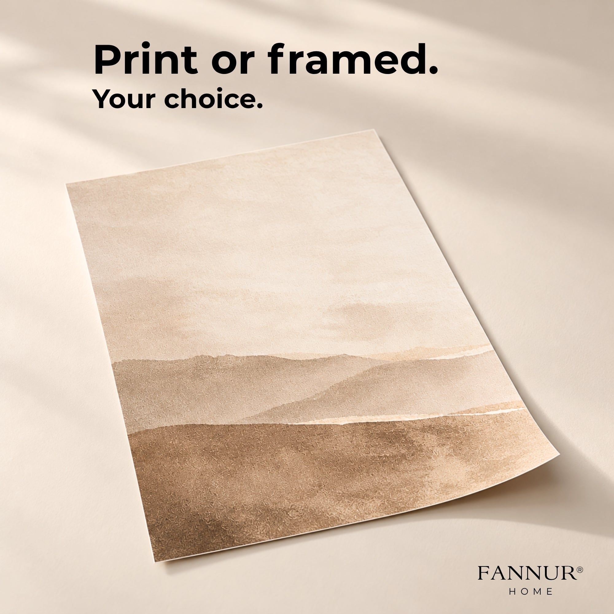FANNUR art print product information