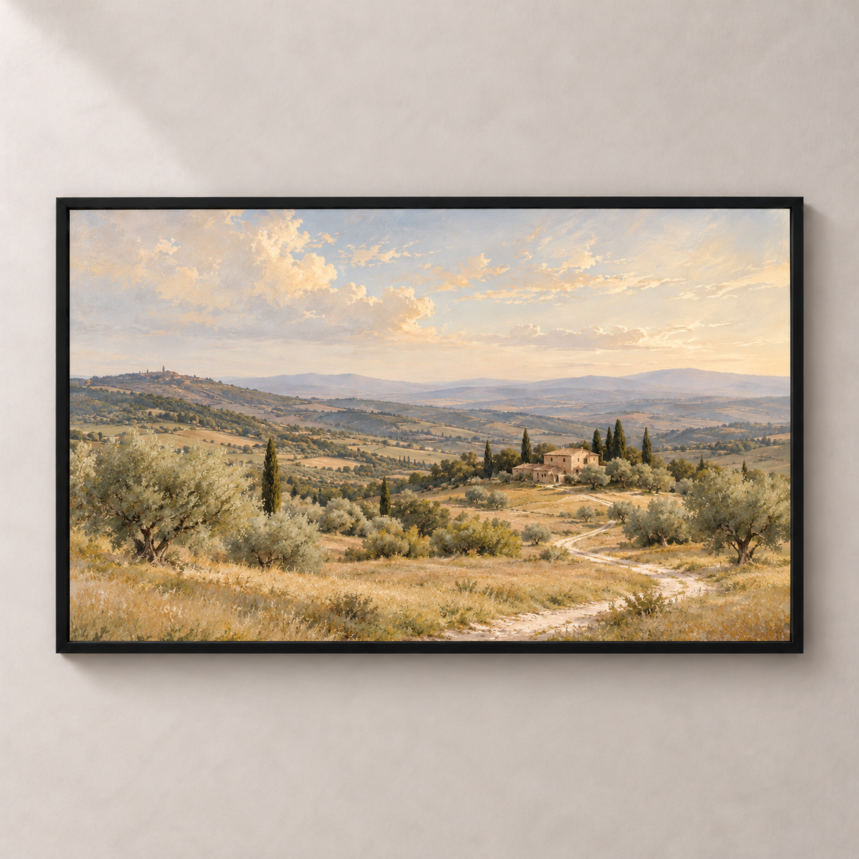Provence in Soft Light horizontal poster standalone