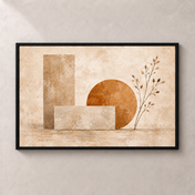 quiet ochre h poster standalone