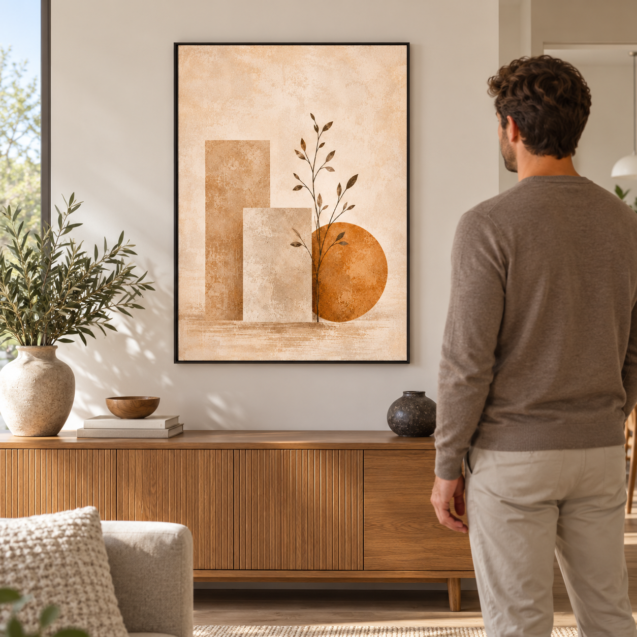 Quiet Ochre portrait poster ugc