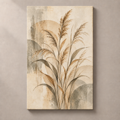 Reeds In Still Air - vertical canvas product view