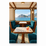 Riviera Reverie — standalone — 80 × 120 cm frameless canvas