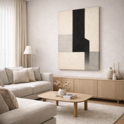 Monochrome Tension - wall art