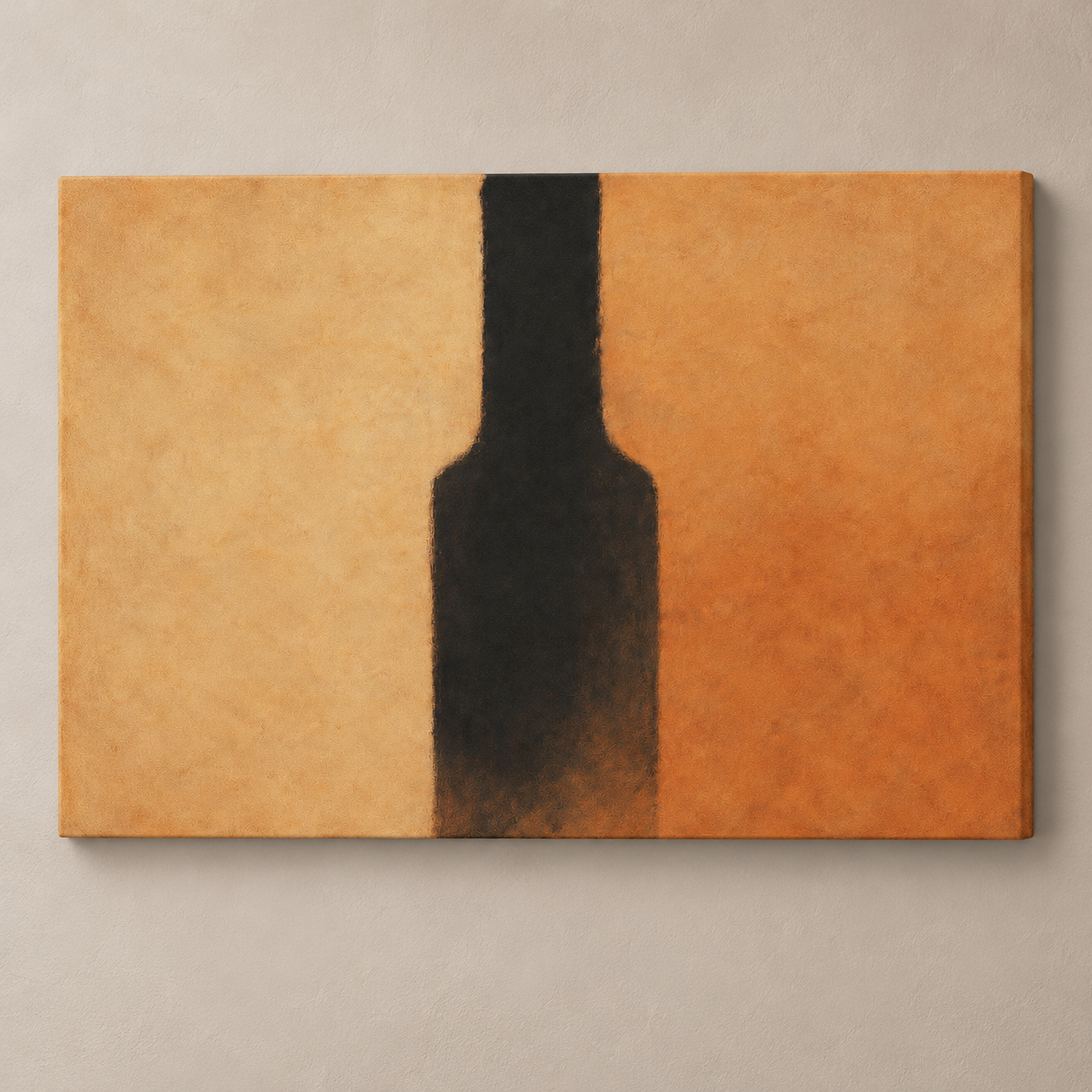 Sandy Comfort horizontal canvas standalone mockup