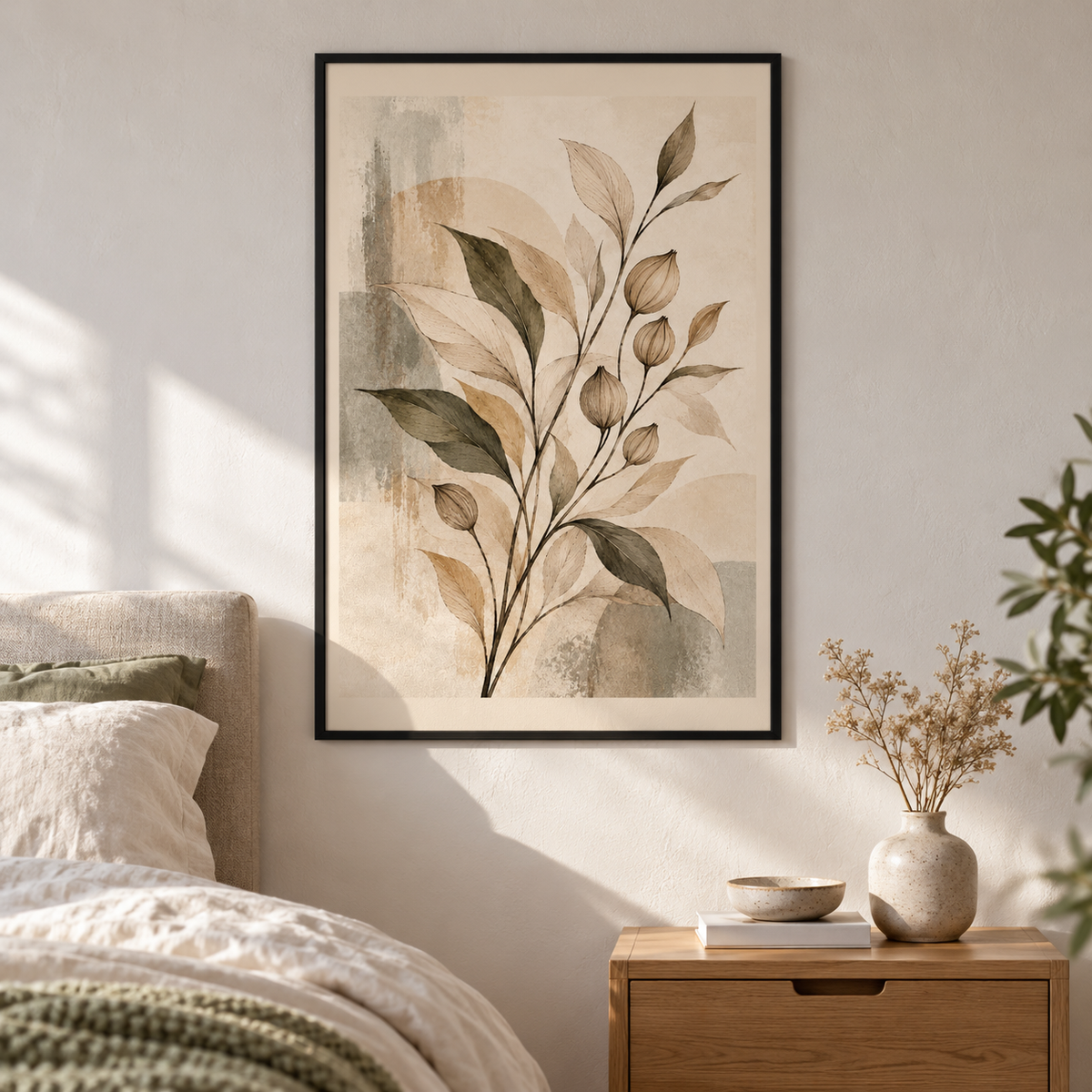 Seedpod Sketch - Kunstdruck