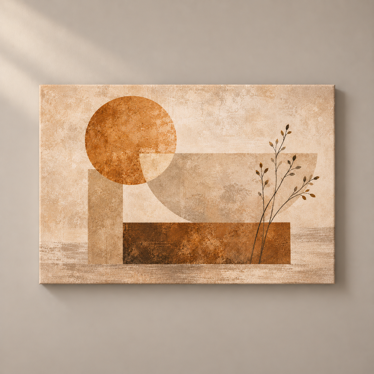 Soft Geometry - Canvas