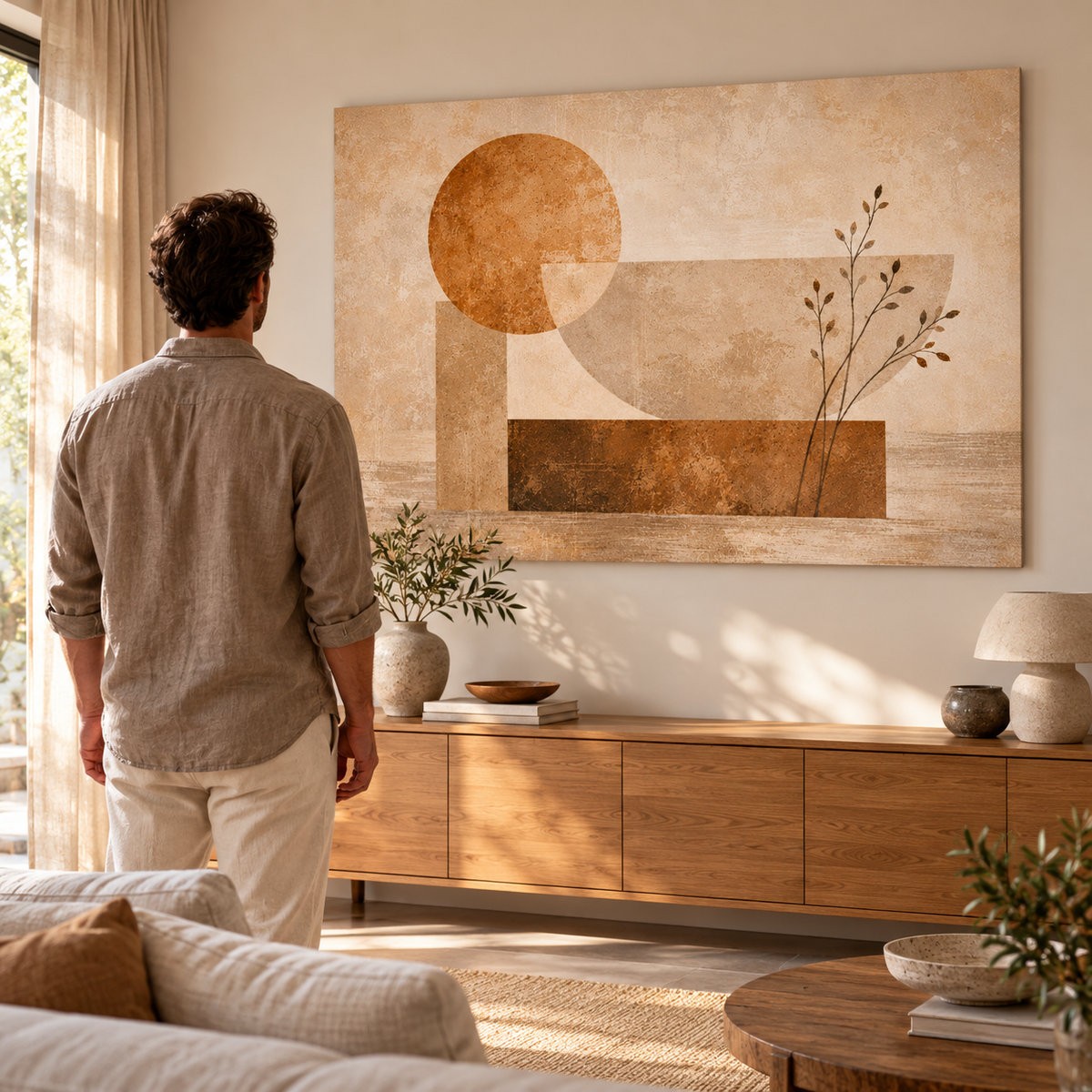 Soft Geometry - Canvas